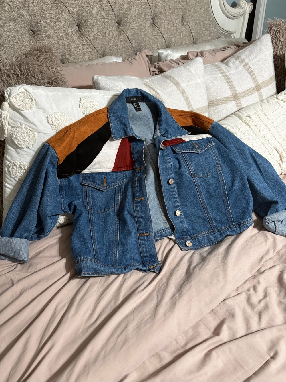 Forever 21 Light Blue Denim Jacket - Picture 2 of 3